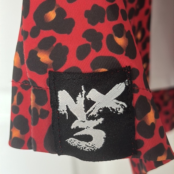 NX3 Animal Print Blazer Dance Costume Child Medium - Picture 3 of 4